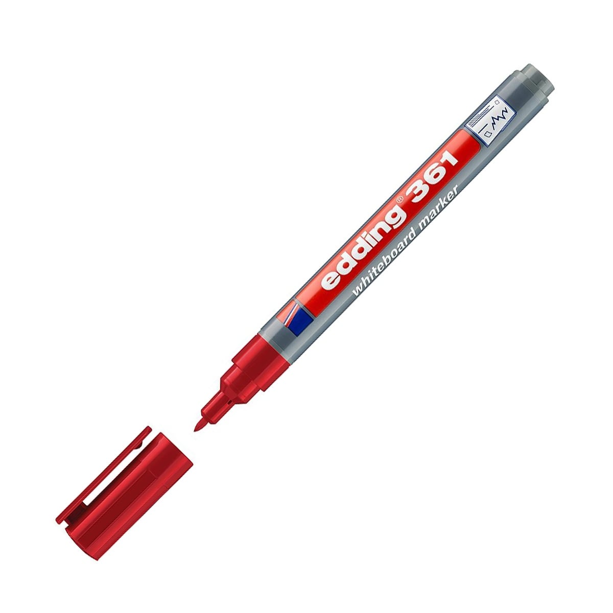 Edding e-361 beyaz tahta kalemi kırmızı