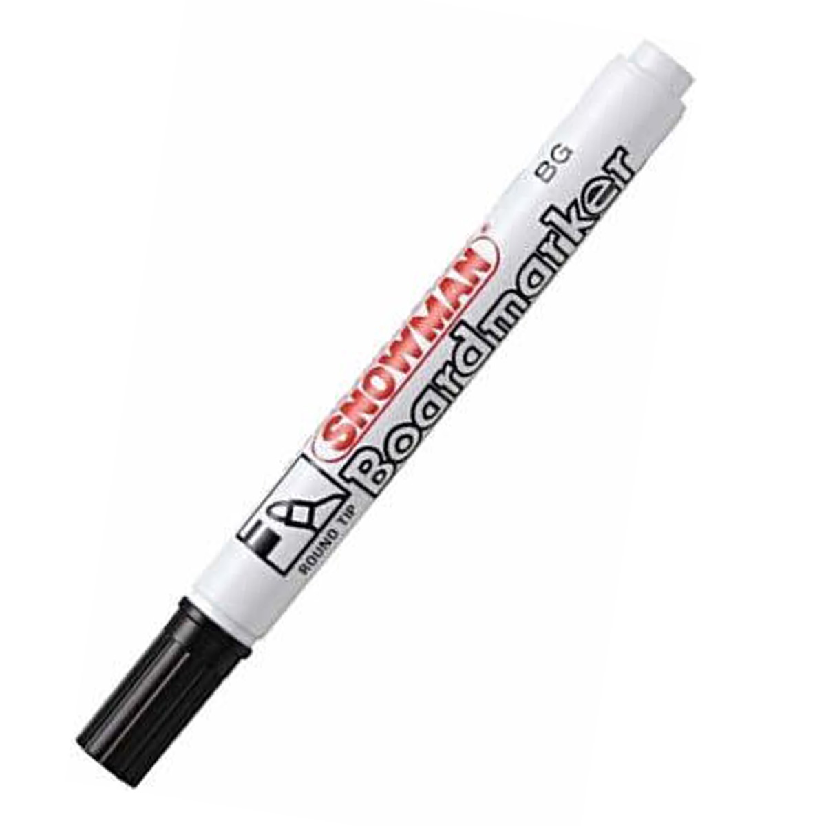 Snowman board marker kalem bg-12 siyah