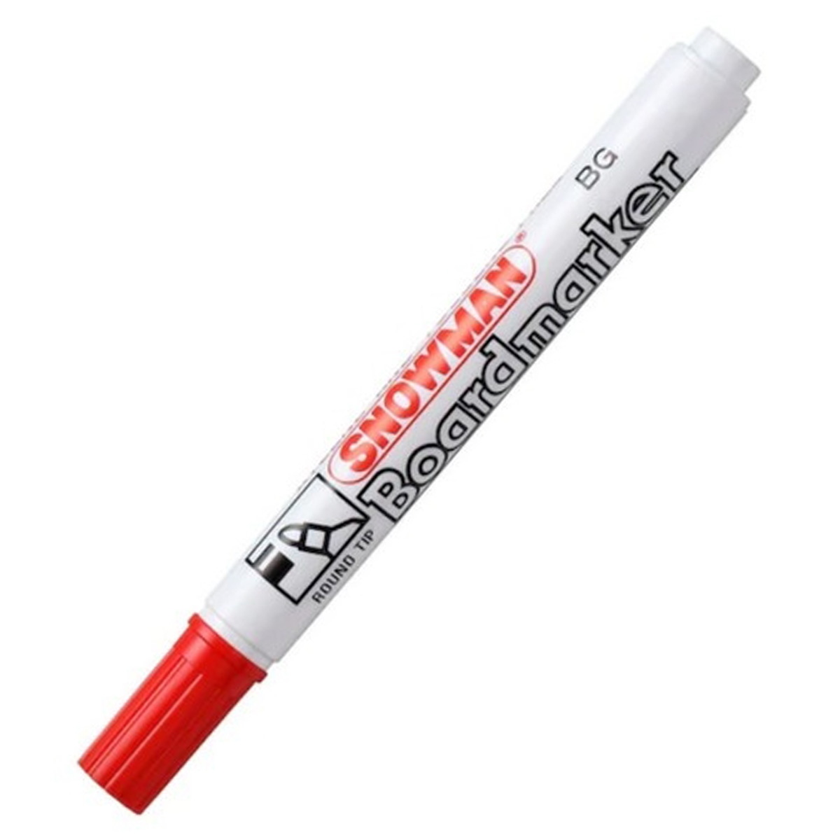 Snowman board marker kalem bg-12 kırmızı