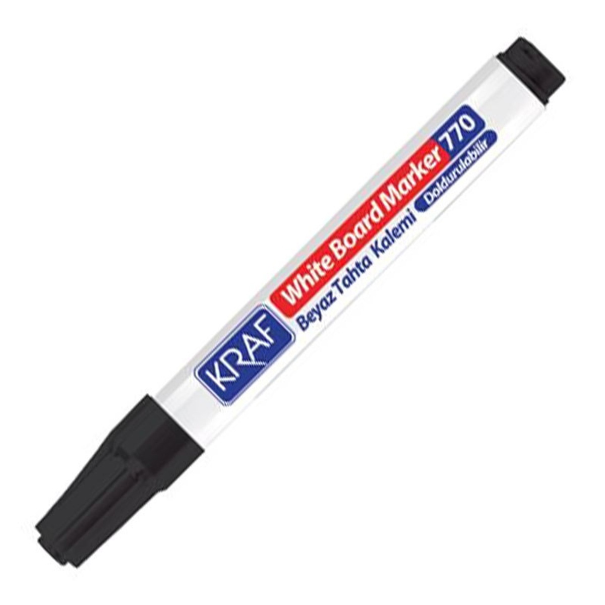 Kraf 770 tahta kalemi siyah (doldurulabilir)