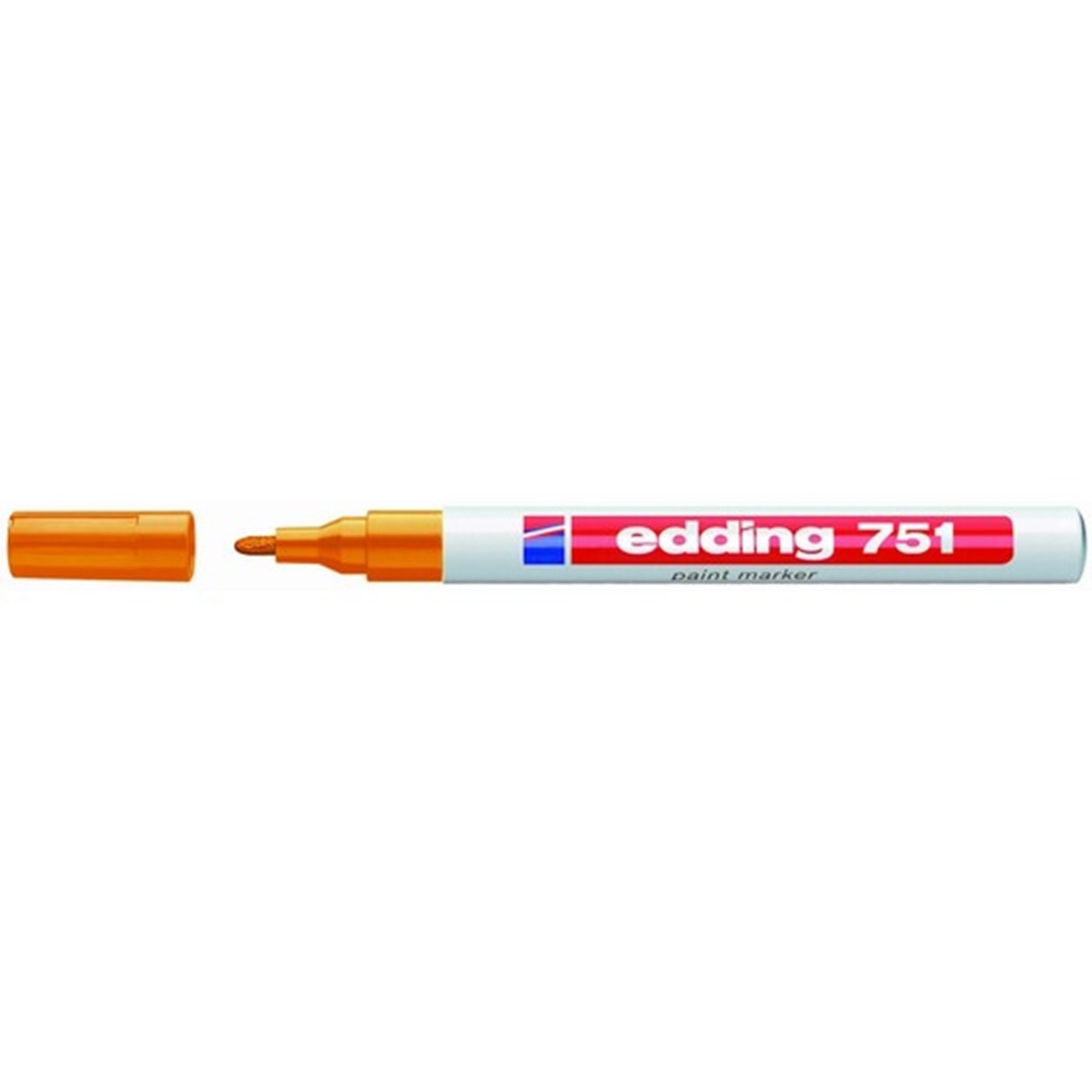 Edding e-751 boya markör kalem turuncu 1-2 mm