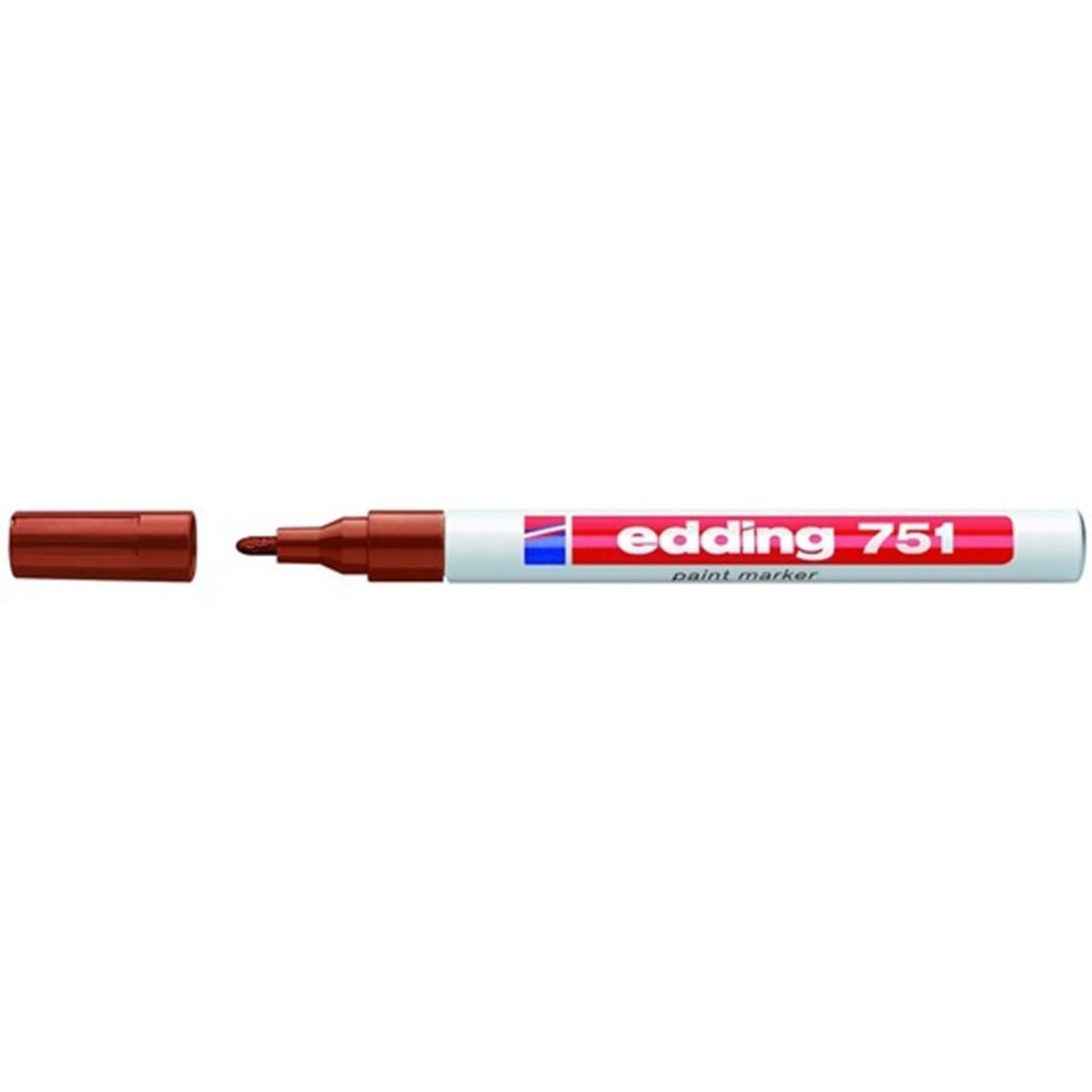 Edding e-751 boya markör kalem kahve 1-2 mm