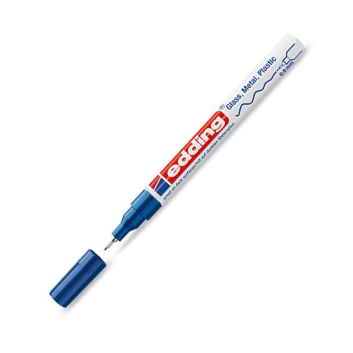 Edding e-780 boya markör kalem mavi 0,8 mm