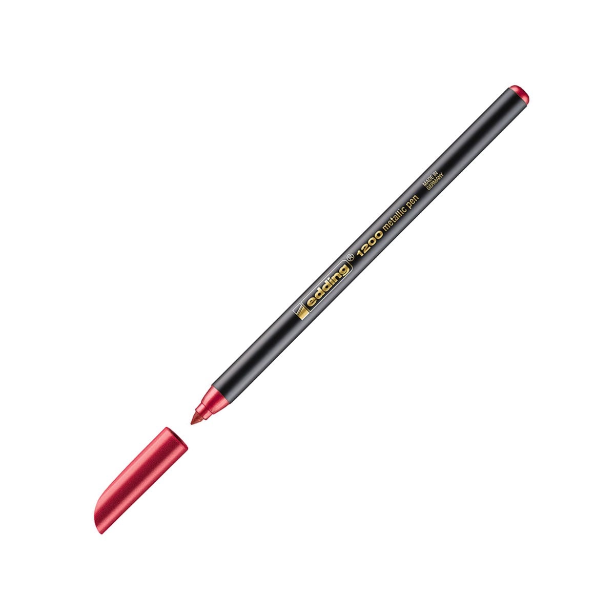 Edding E 1200 Grafik Kalemi Metalik Kırmızı
