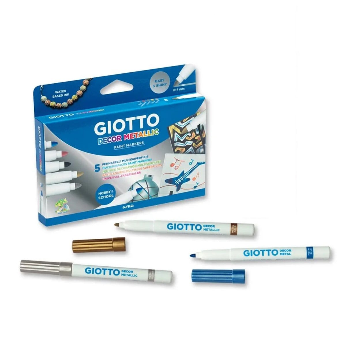 Giotto Metalik Dekor Boya Kalemi 452900