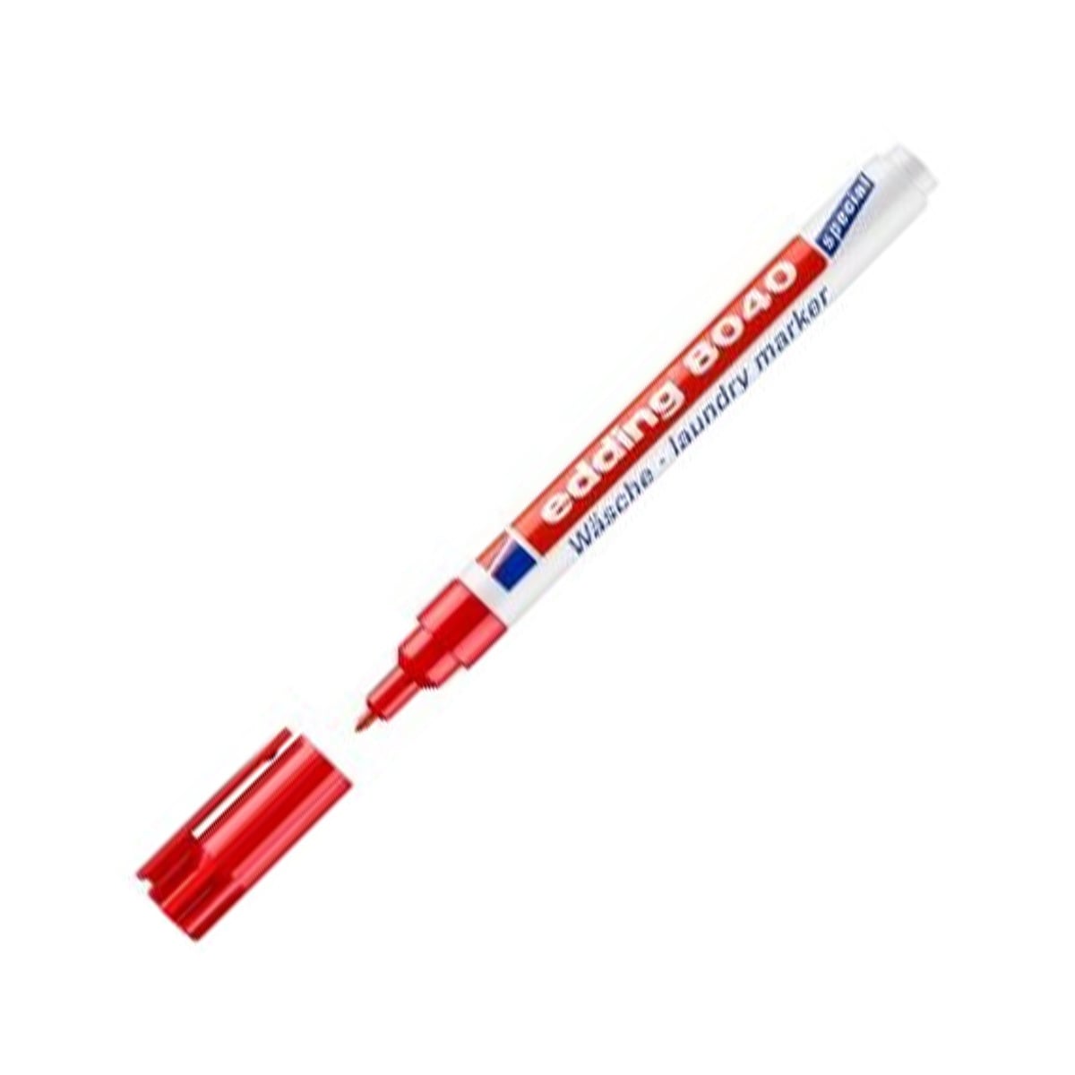 Edding e-8040 çamaşır kalemi kırmızı