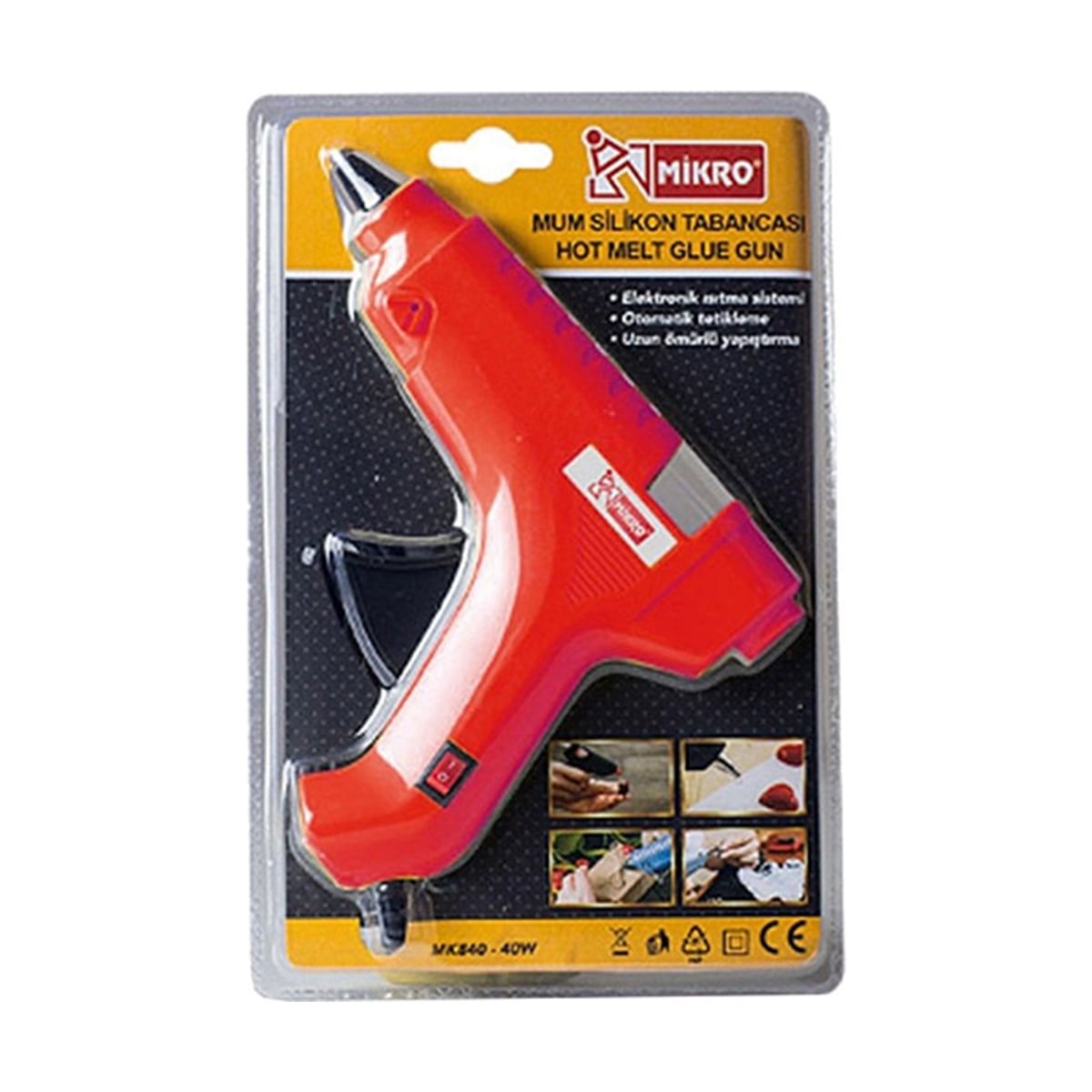 Mikro silikon tabancası mk:840 40wt