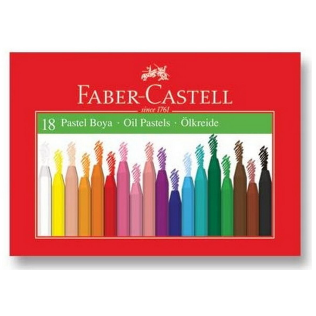 Faber Castell Pastel Red Line Oil 18 Renk 125318