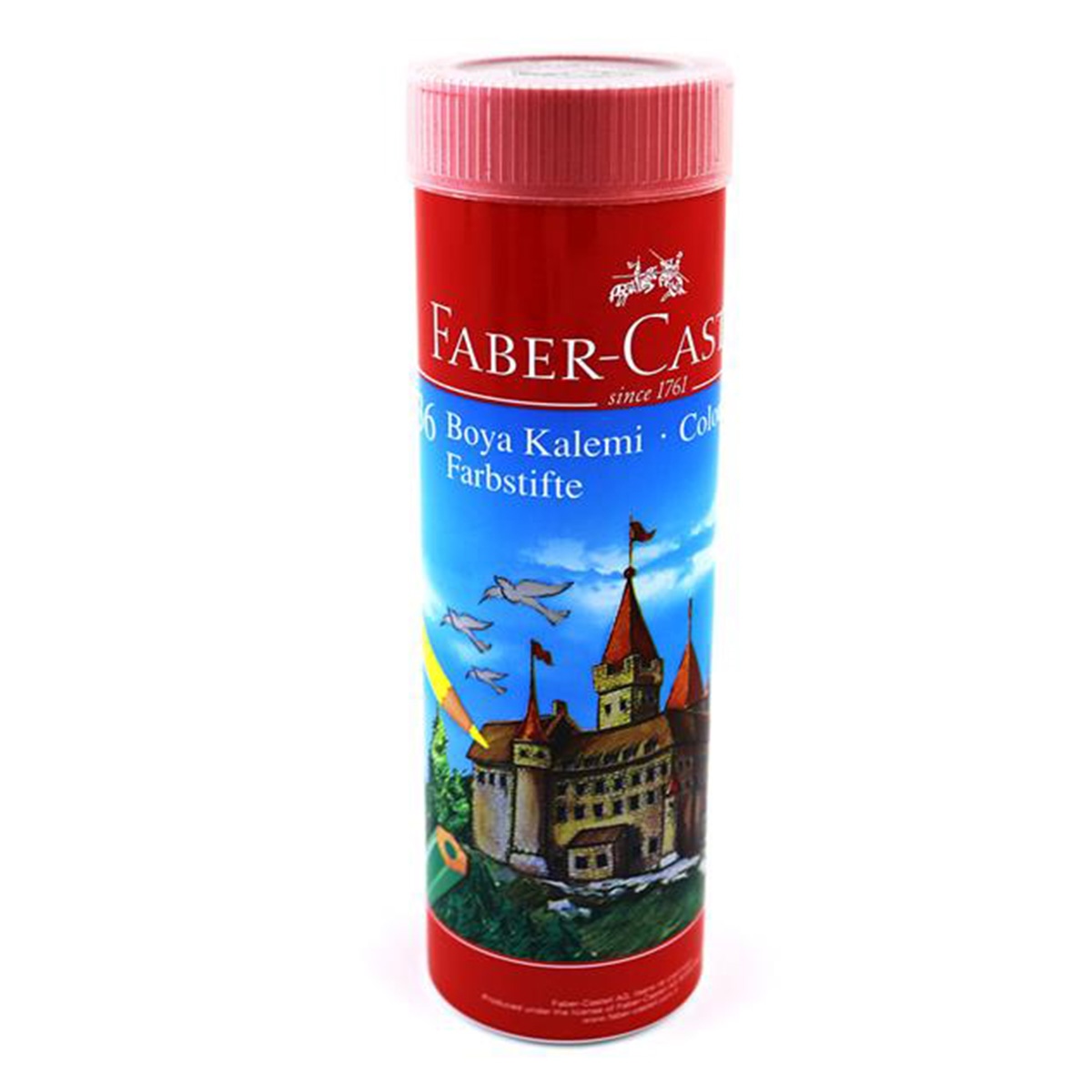 Faber Castell kuru boya 36'lı metal tüp 15060