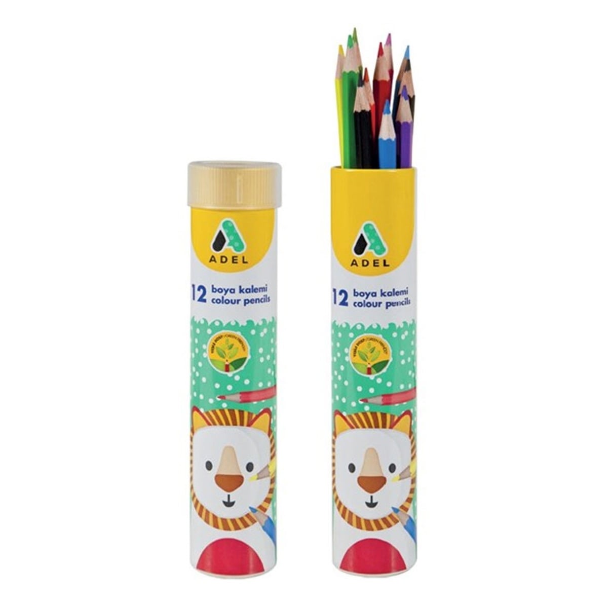 Adel kuru boya bl 12'li tam boy 11032 metal tüp