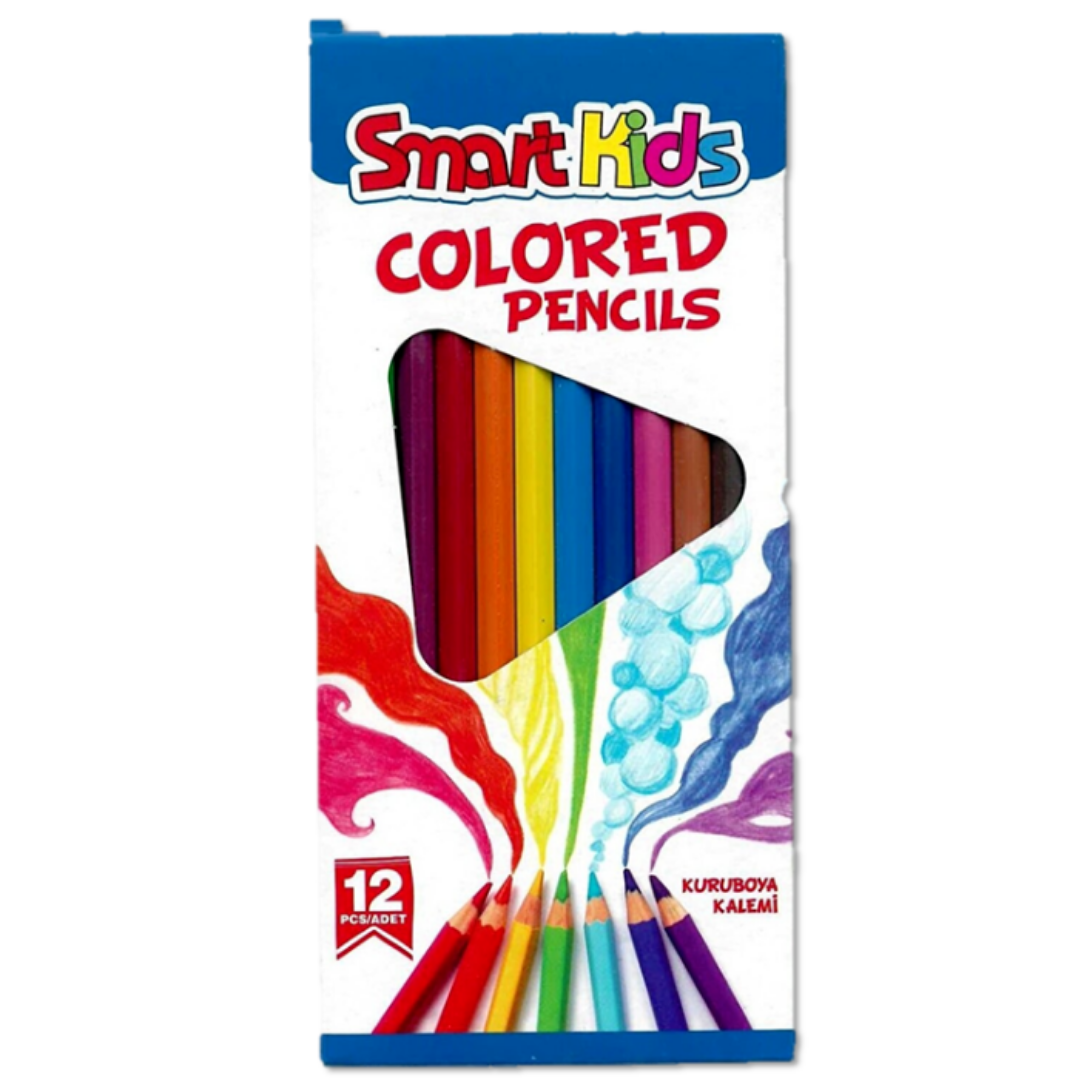 Smart Kids Kuru Boya 12 Renk 2963