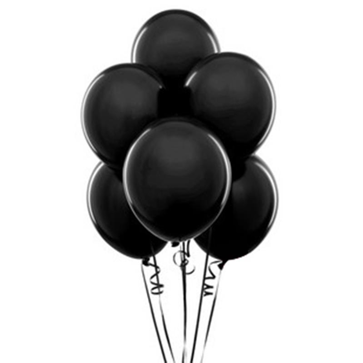 Nedi Balon Siyah Renk 100'lü Nedi-90274