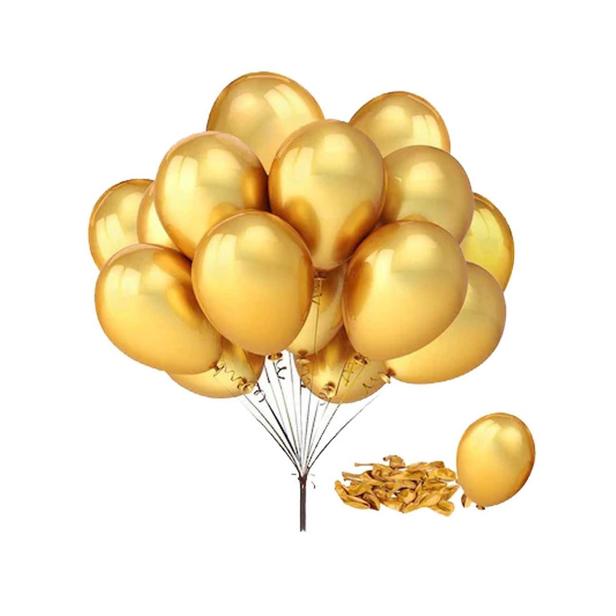 Nedi Balon Metalik Altın 100Lü Nedi-Pm-72025