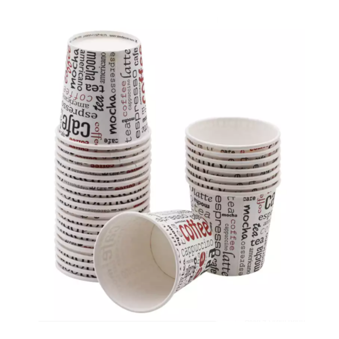 Aterpack Ekonomik Karton Kağıt Bardak 4 oz 112cc 50 Adet