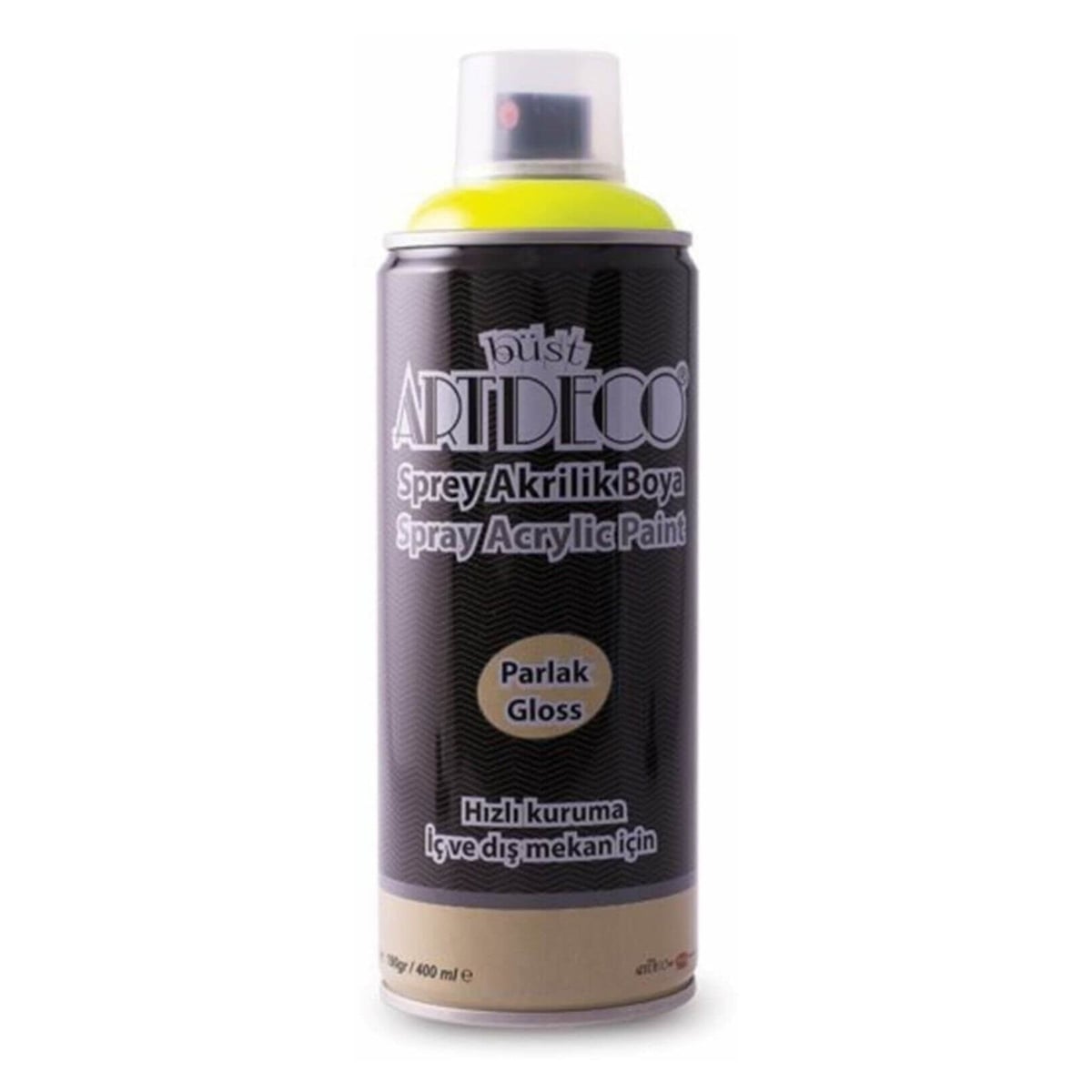 Artdeco Sprey Boya Sarı 400ML Y-400-150