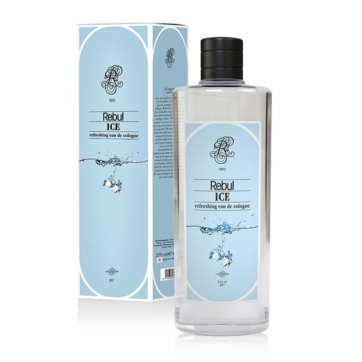 Rebul ice Kolonya Cam Şişede 270 ML