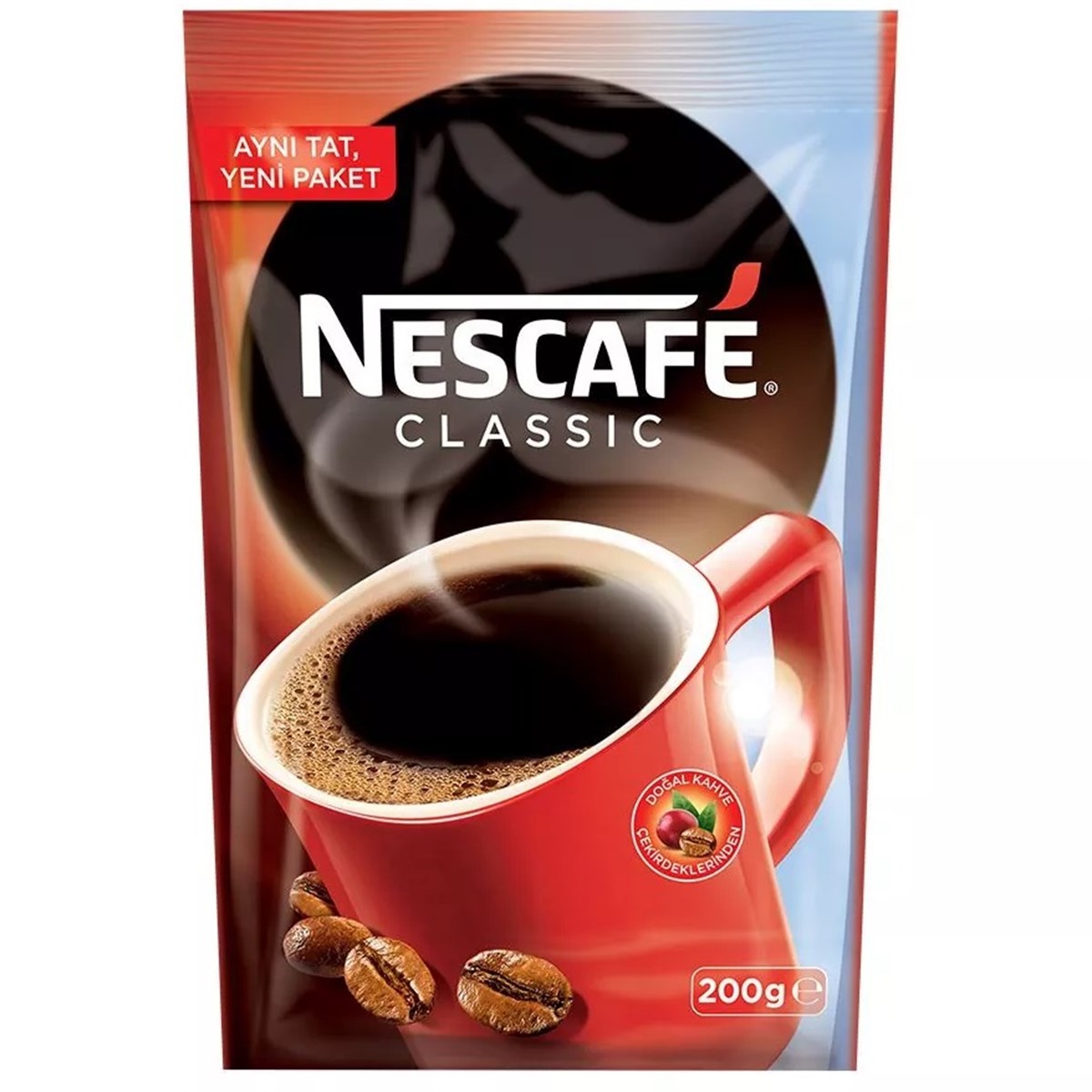 Nestle Nescafe Classic Hazır Kahve 200 gr Ekonomik Paket