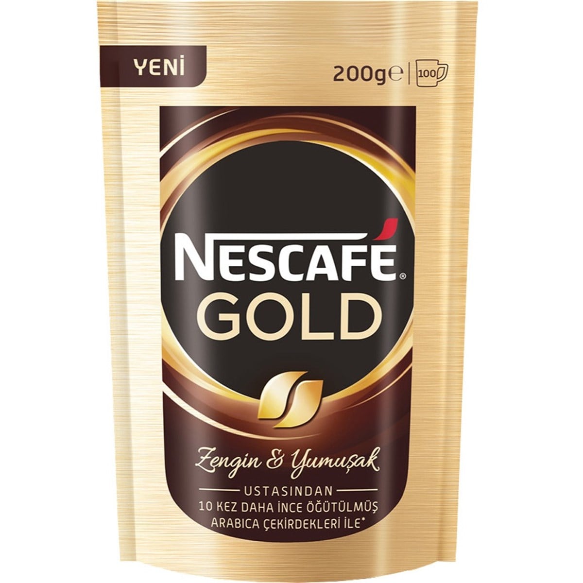 Nestle Nescafe Gold Hazır Kahve 200 gr Ekonomik Paket