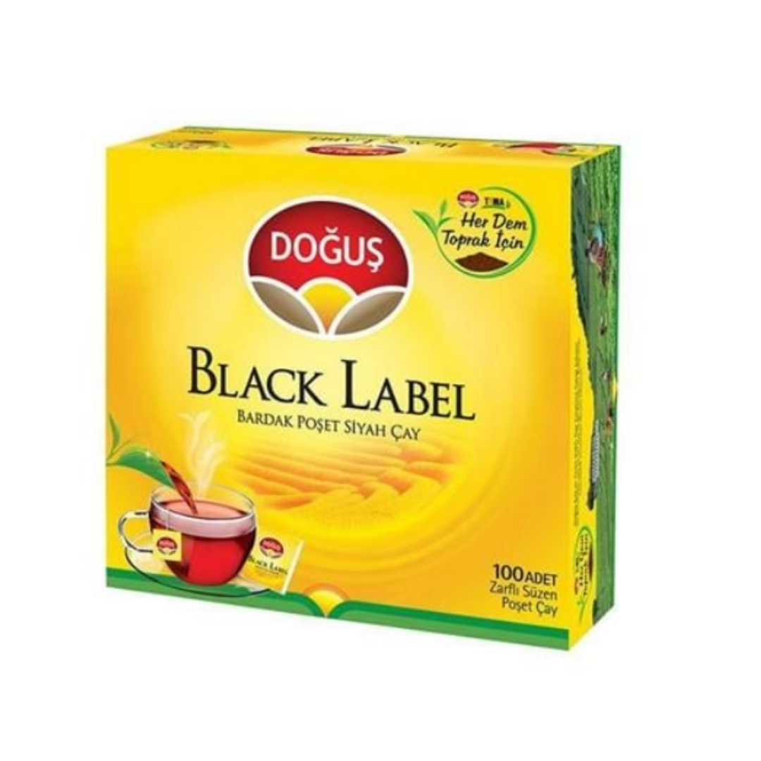 Doğuş Black Label Bardak Poşet Çay 2GR 100 Lü