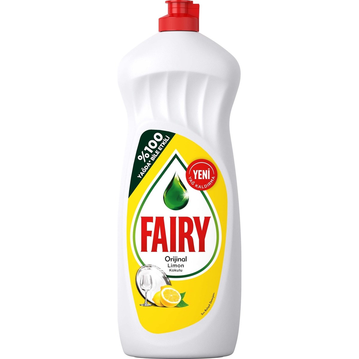Fairy Elde Yıkama Sıvı Bulaşık Deterjanı Limon Kokulu 650 ml