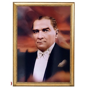 Akyazı 50x70 Atatürk 4 Elit Çerçeve 0860.03