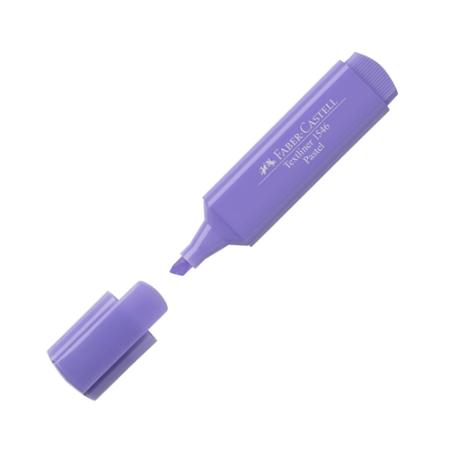 Faber Castell fosforlu kalem 1546 pastel lila