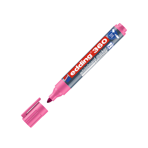 Edding e-360 beyaz tahta kalemi pembe