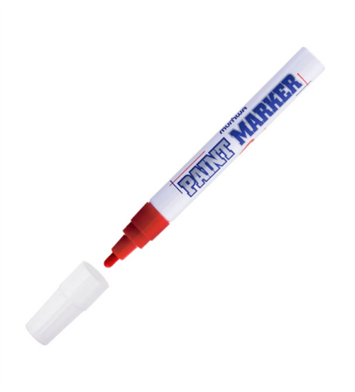 MUNHWA Paınt Marker 4 MM Kırmızı