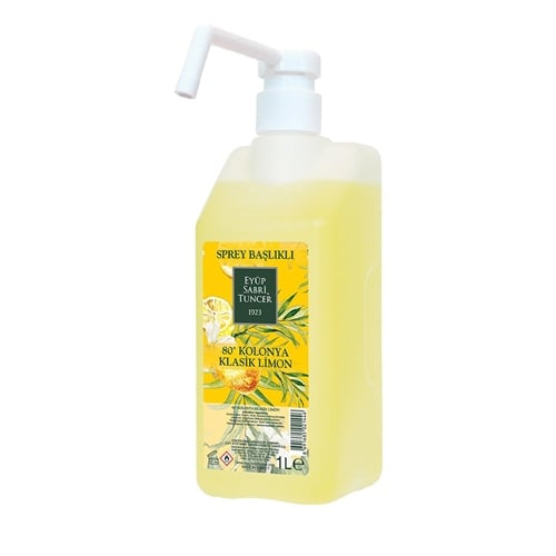 Eyüp Sabri Tuncer Limon Kolonyası 1 Lt Pompalı Şişede
