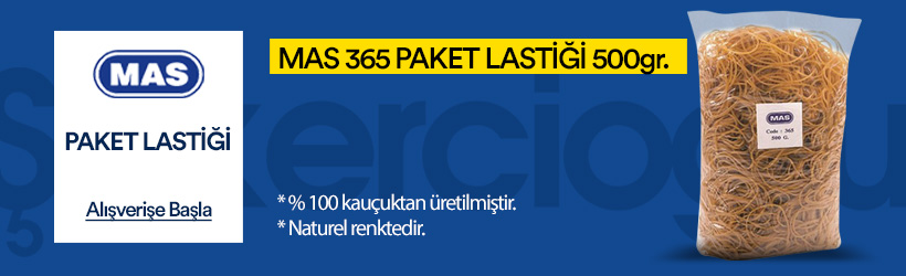 Mas 365 paket lastiği 500 gr