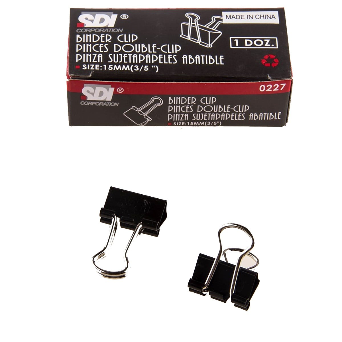 Sdi Kıskaç - Metal Klips 15mm Double 0227