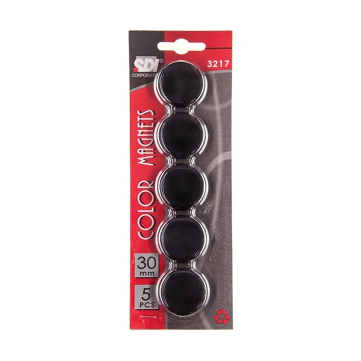 Sdi 3217 mıknatıs 30mm 5'li blister