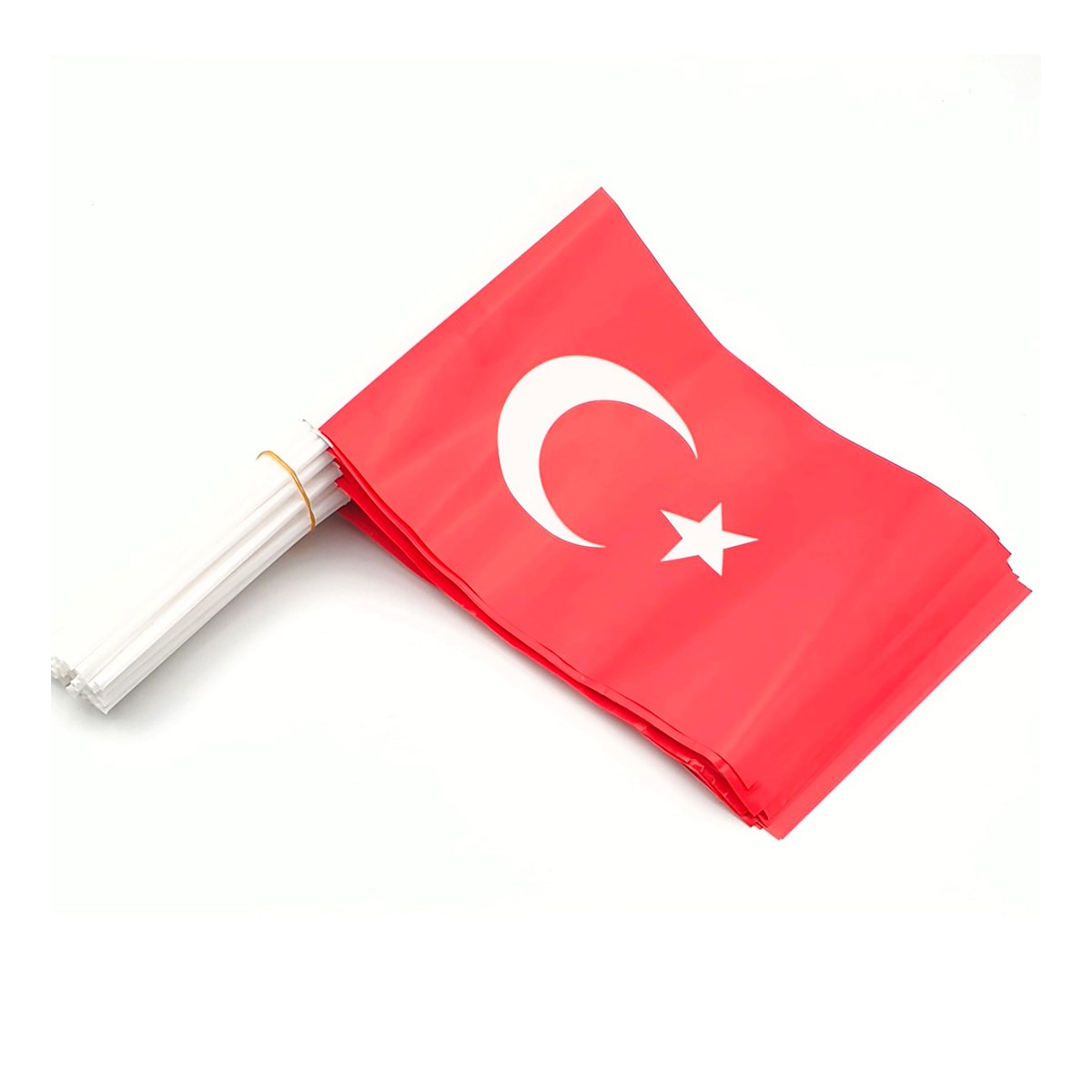 Seven Çıtalı Bayrak - Büyük Boy Sopalı 50'li