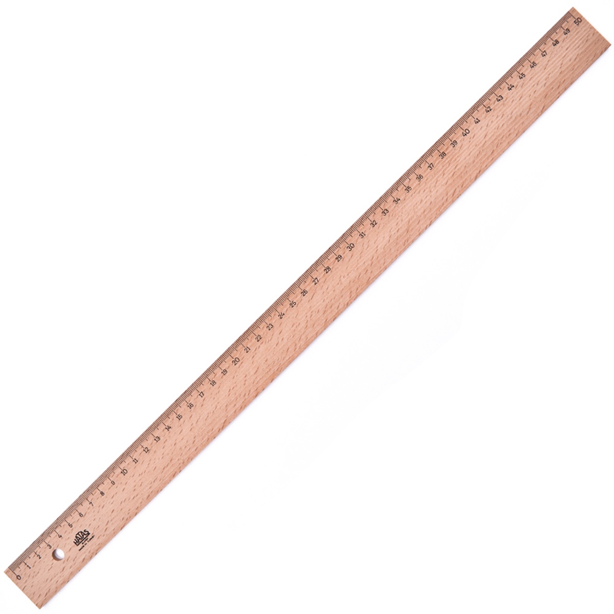 Hatas Tahta Cetvel 50Cm 0048 Takviyesiz