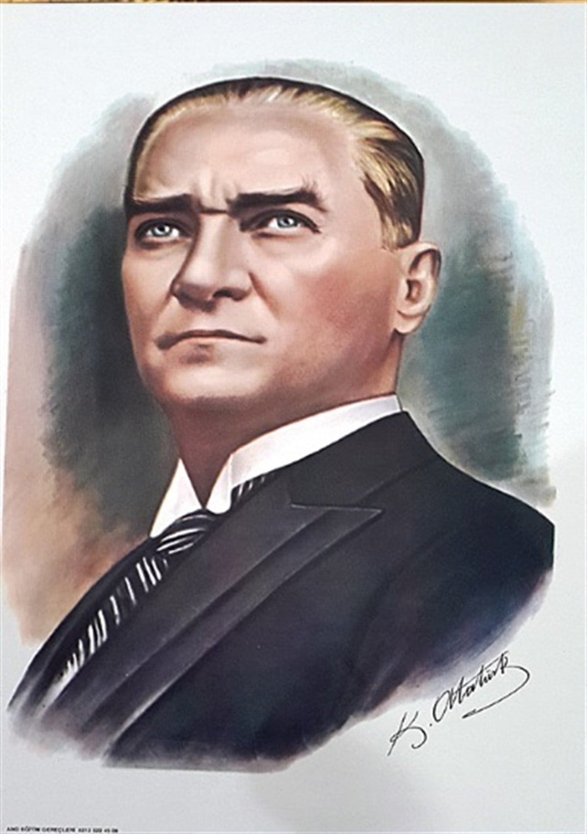 Akyazı 50x70 Atatürk 1 Elit Çerçeve 0860