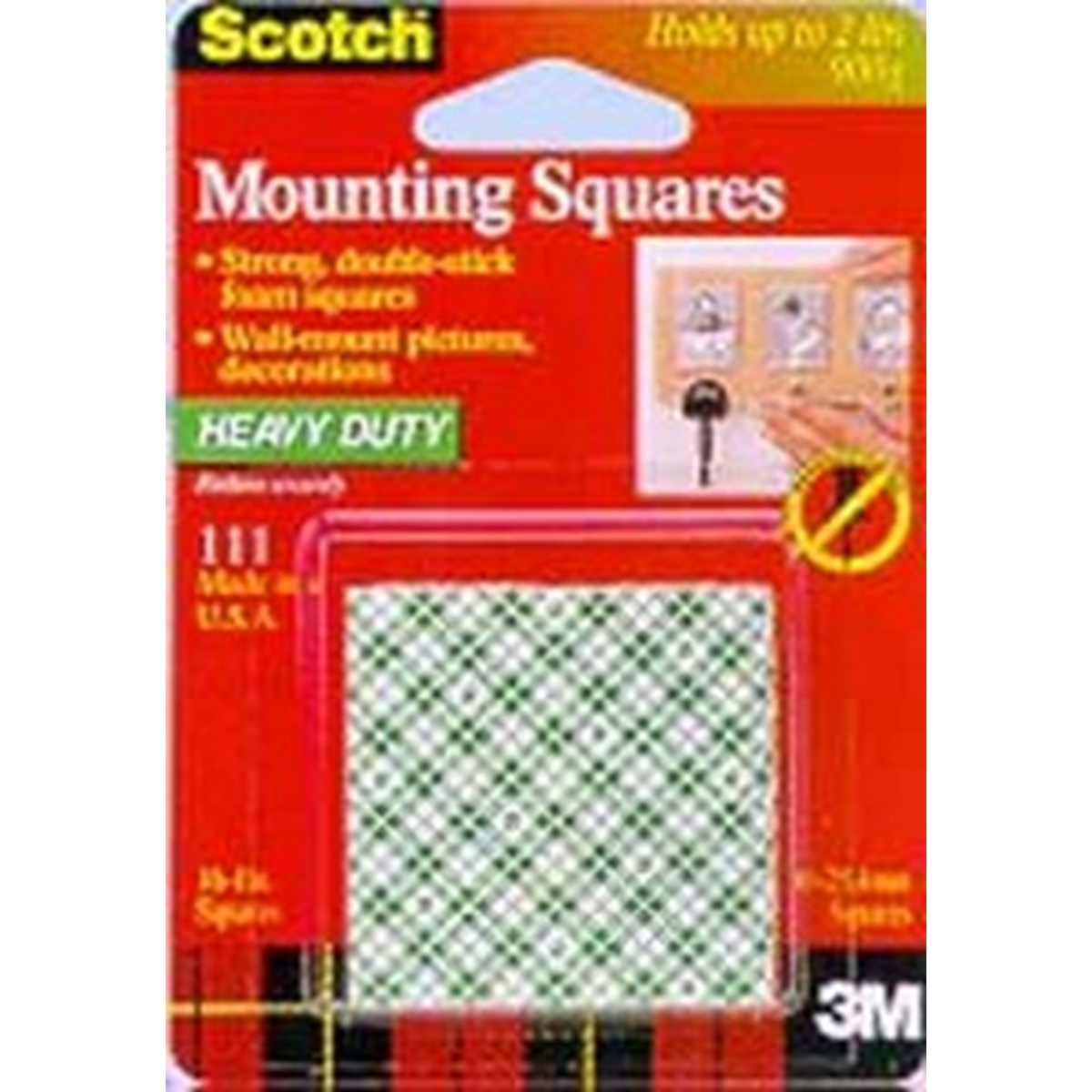 3m scotch çift taraflı bant 111 / 2,5x2,5cm