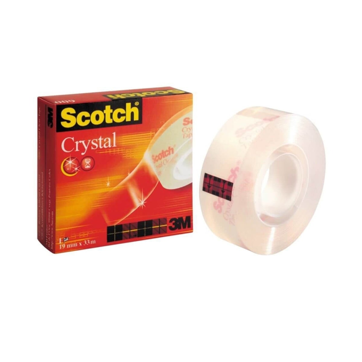 3m scotch bant 600/19x33 kristal