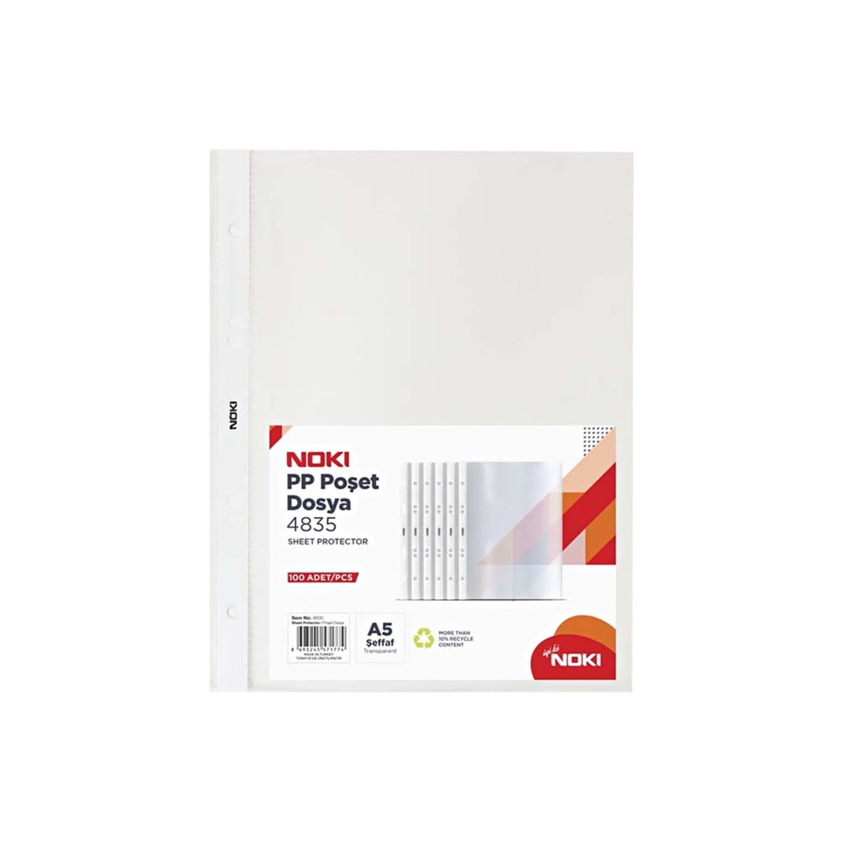 Noki A5 poşet dosya 4835