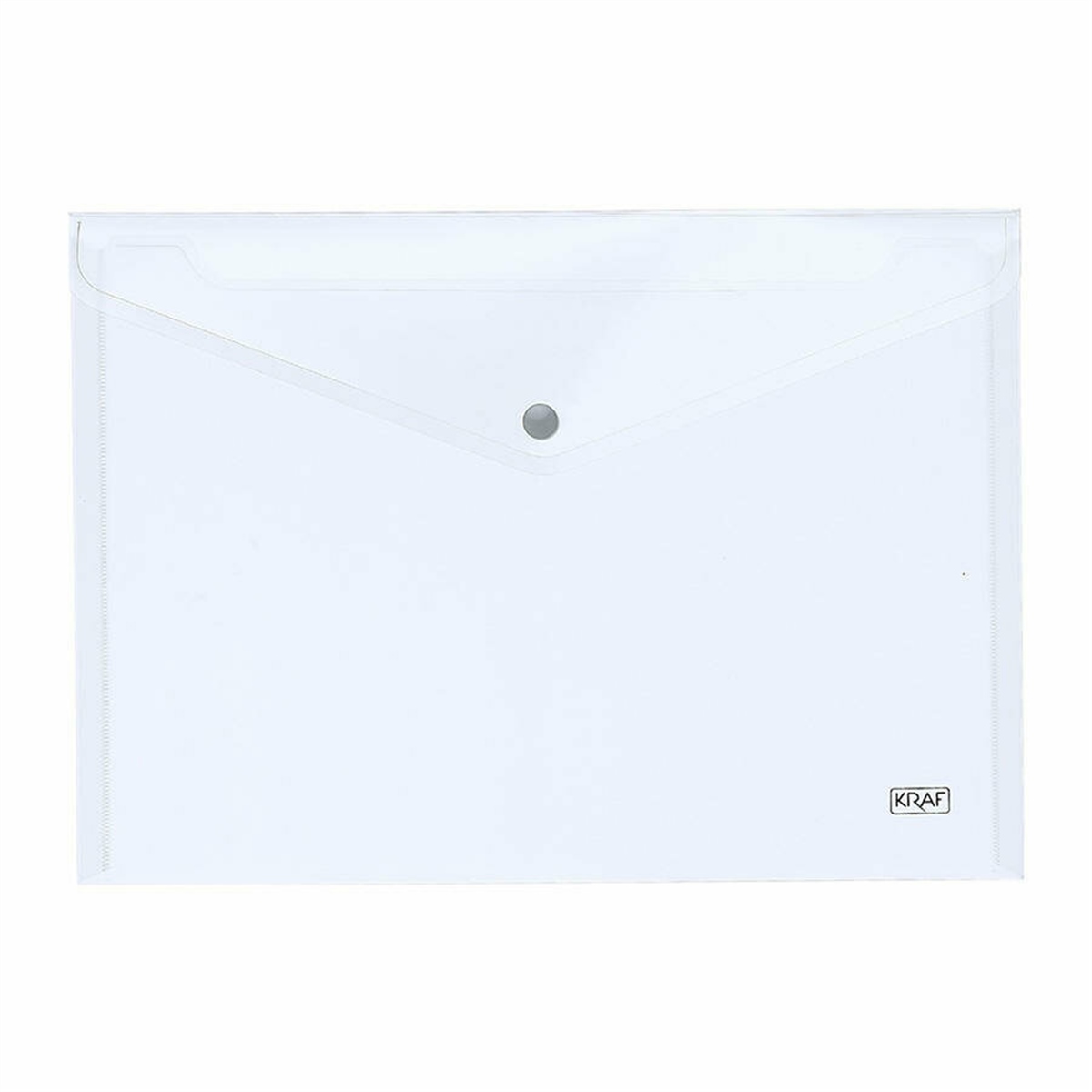 Kraf A5 Çıtçıtlı Dosya Şeffaf 1239