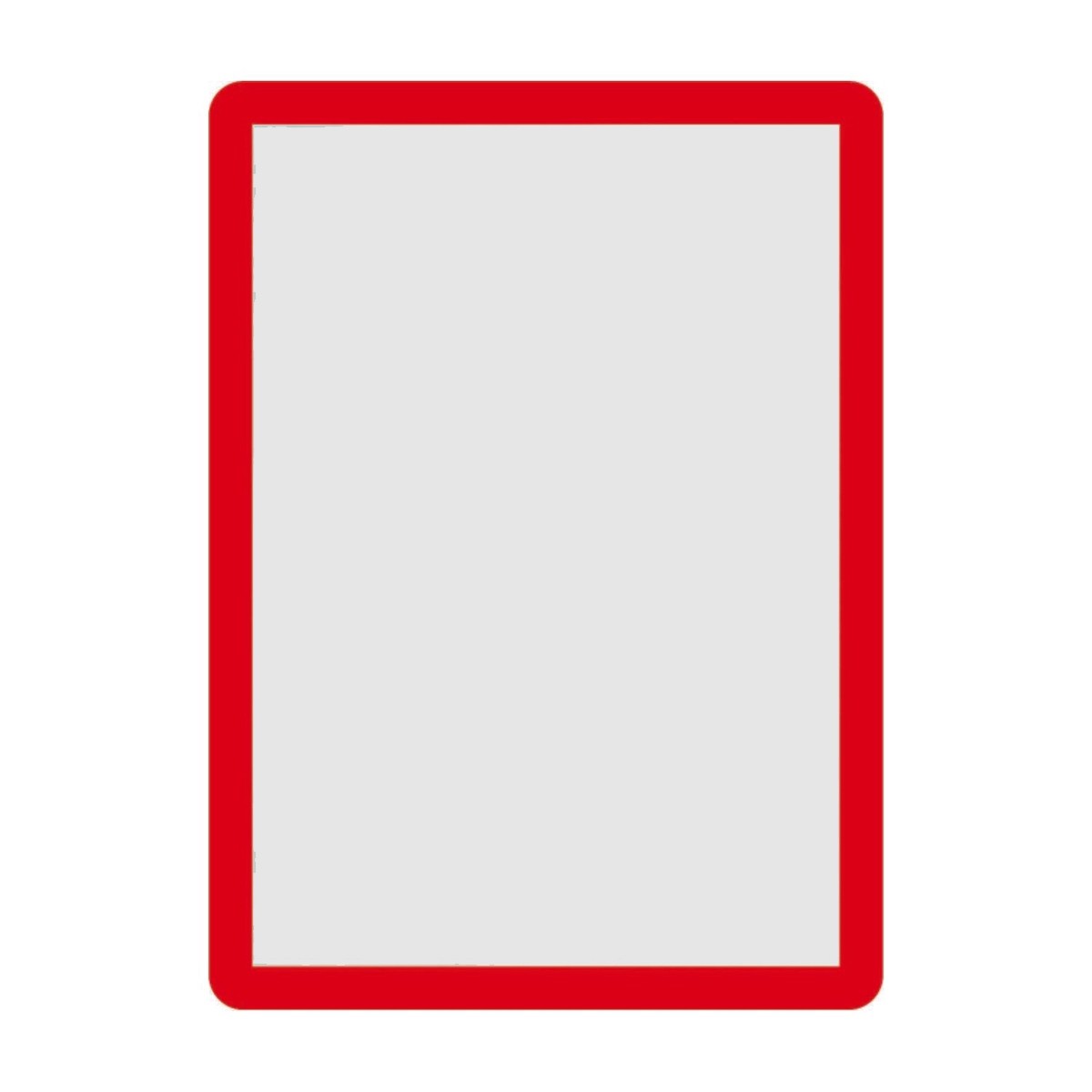 Art A3 Kırmızı Mıknatıslı Evrak ve Duyuru Çerçevesi - PVC Magnet Pano