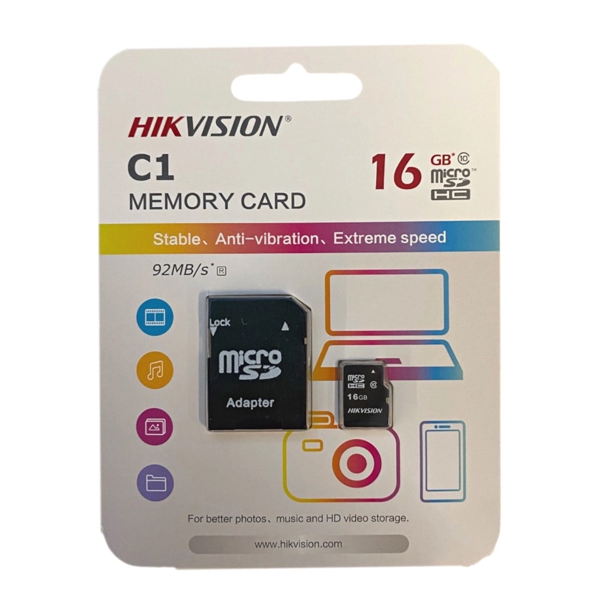 Hikvision 16 GB SDHC Hafıza Kartı
