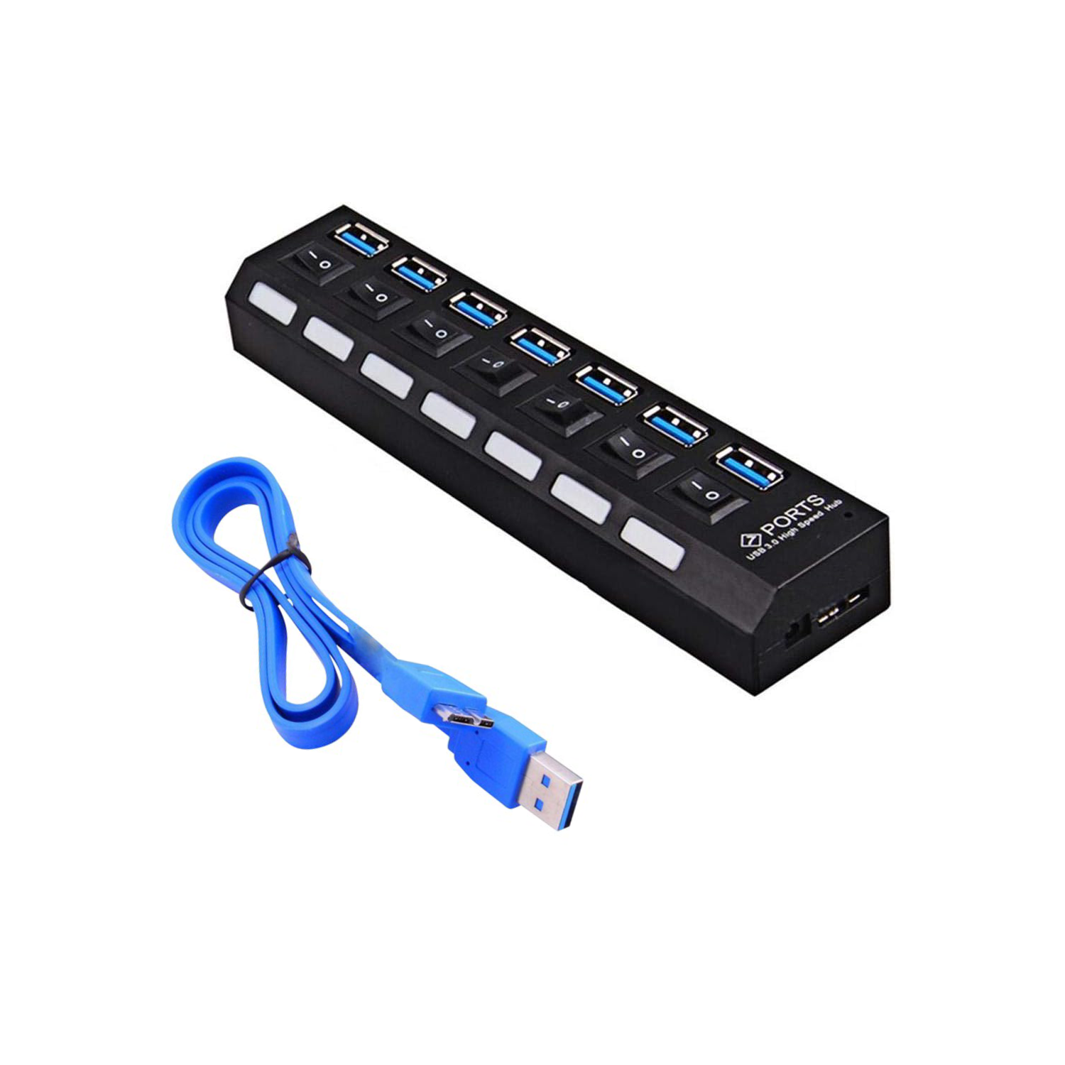 Gabble 3.0 USB Çoklayıcı 7 Port Anahtarlı GB-701A