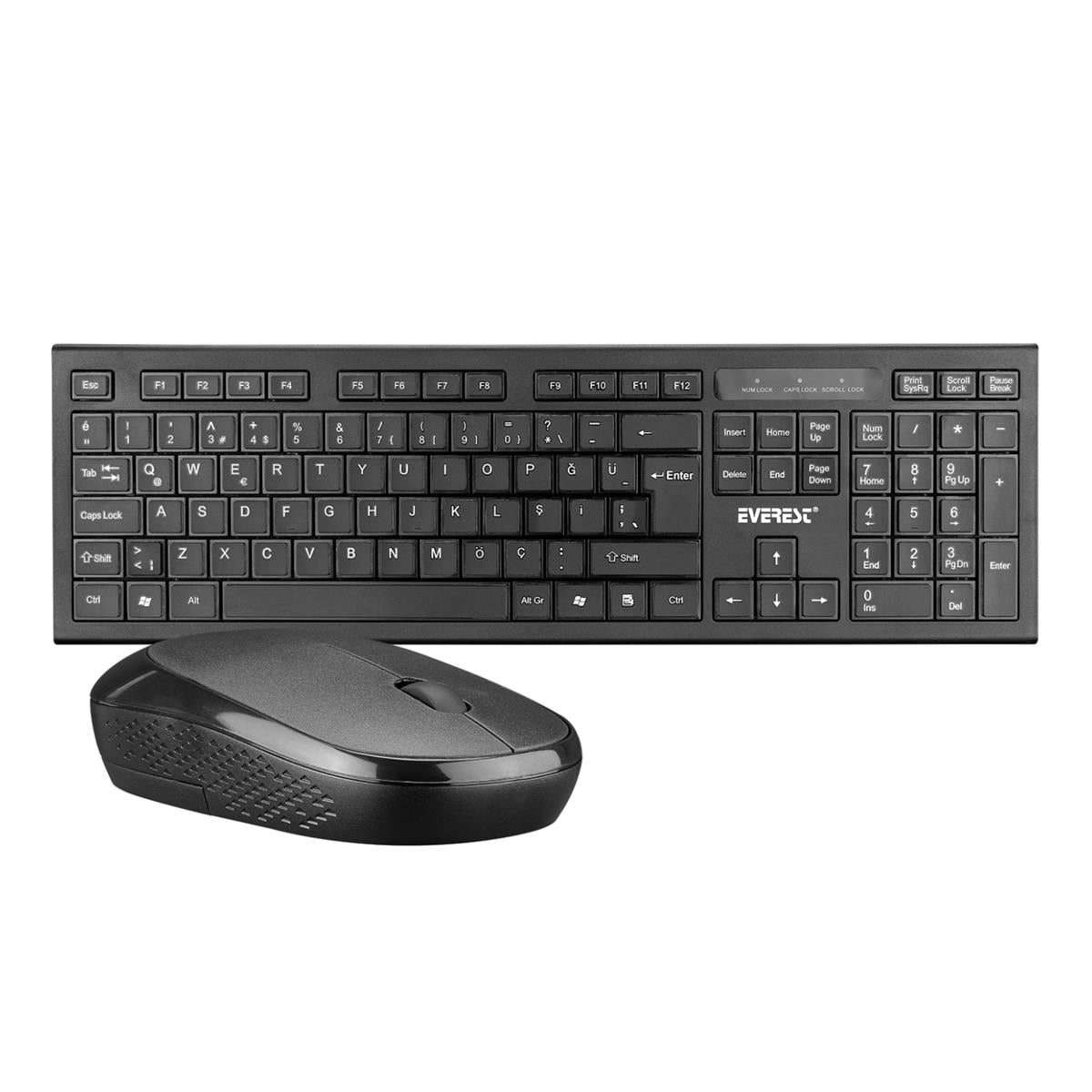 Everest Kablosuz Q Klavye Mouse Set KM-6121