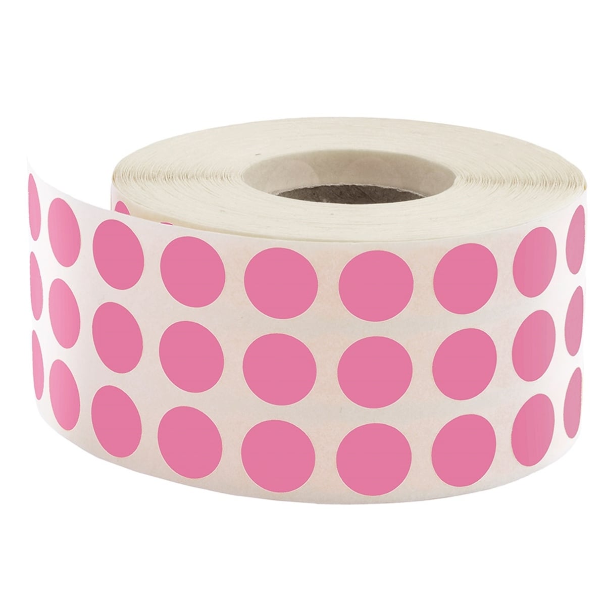 Tanex nokta etiket 10mm pembe 5000'li
