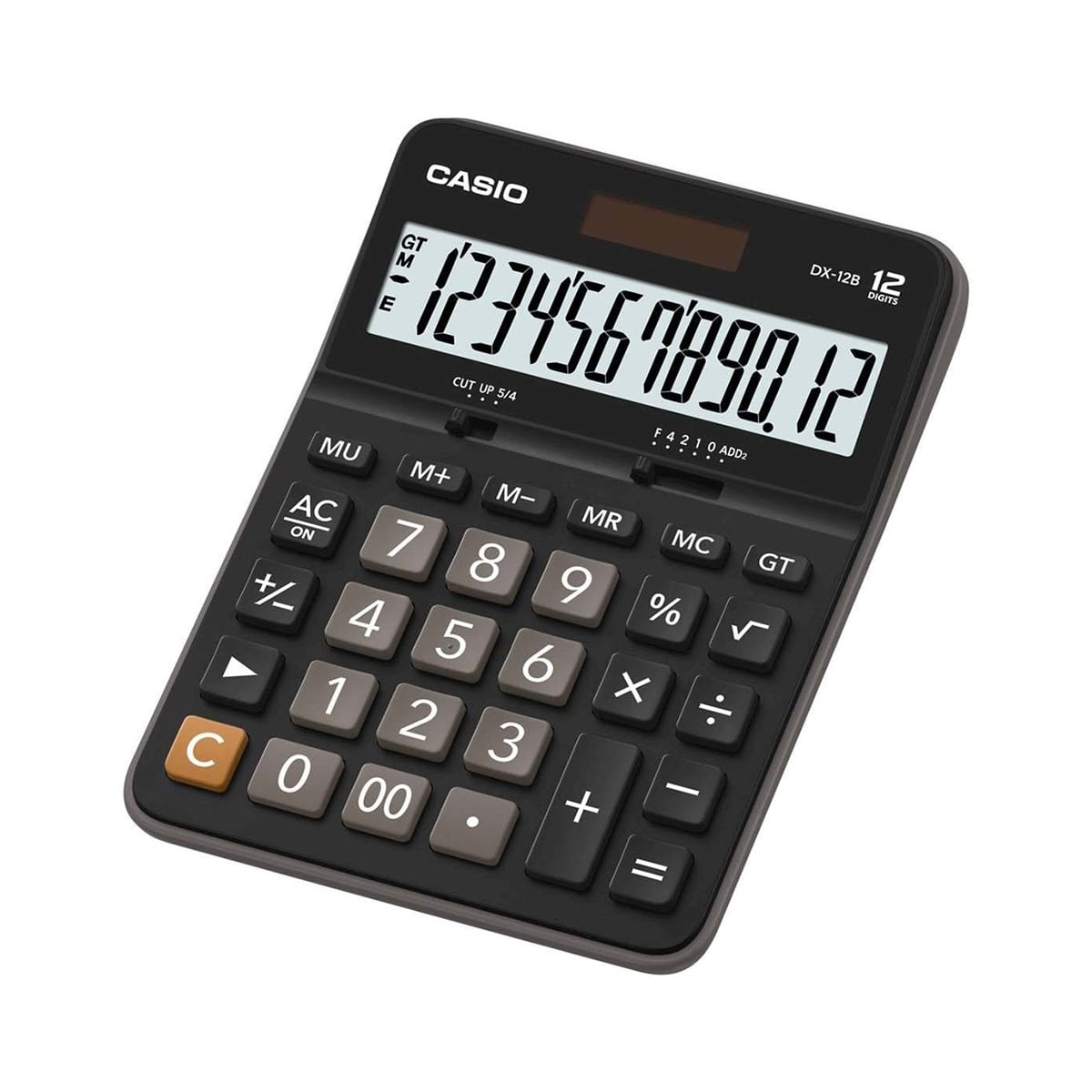Casio dx-12b-bk hesap makinası 12 hane