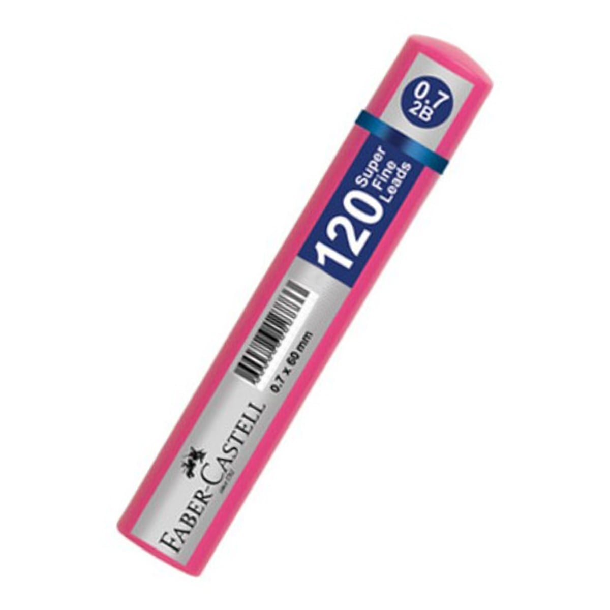 Faber Castell 0.7 Kurşun Kalem Ucu 2B Min Grip 120'li 60mm 127737