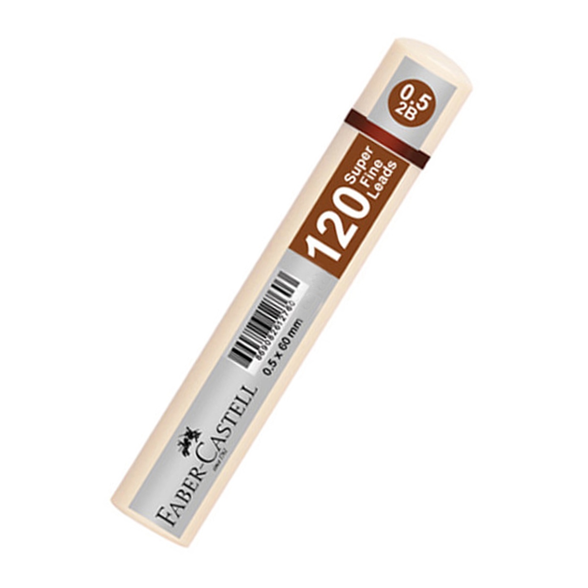 Faber Castell 0.5 Kurşun Kalem Ucu 2B Min Grip 120'li 60mm 127683