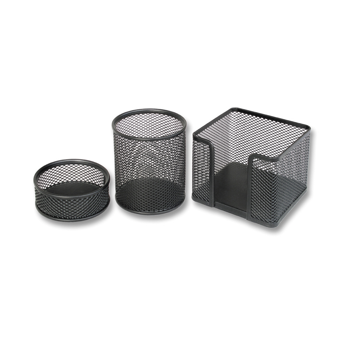 Bion Metal Perfore Kalemlik Set Siyah 9305