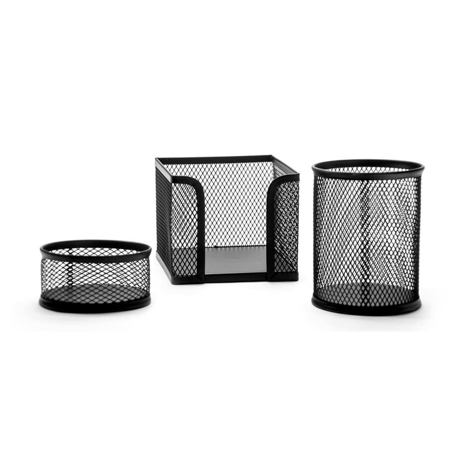 Rot Metal Perfore Kalemlik Set Siyah 30490