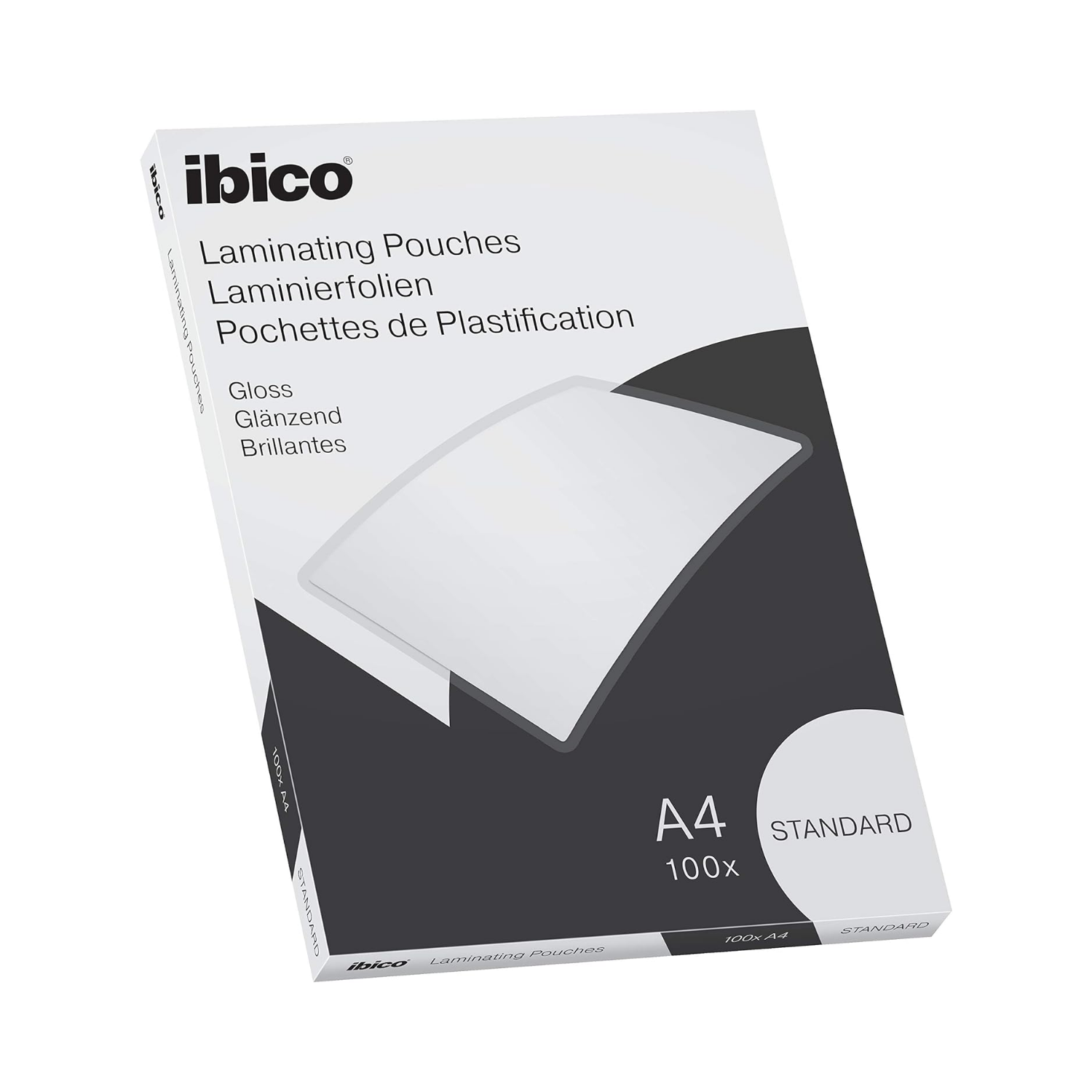 İbico A4 Laminasyon Filmi Parlak 125 Mikron 627310